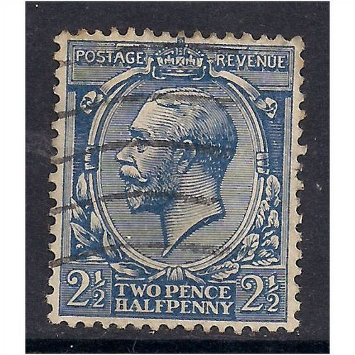 GB 1924 KGV 2 1/2d Blue Wmk 111 SG 422.(H833 )