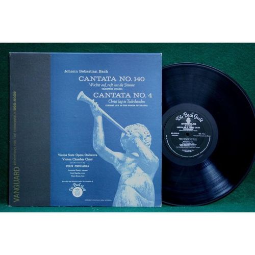 Dutoit/Prohaska - Bach Cantatas No. 140/No. 4 - BGS 5026 - EX+