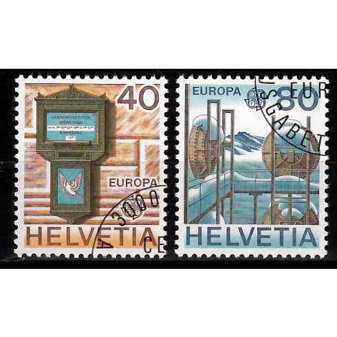 Zwitserland Europa Cept 1979 gestempeld