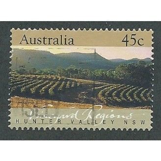 AUS 1992 45c 'VINEYARDS -NSW' FINE USED (EBID35-748)