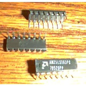 Lot of 25: AMD AM25LS163PC :: FREE Shipping