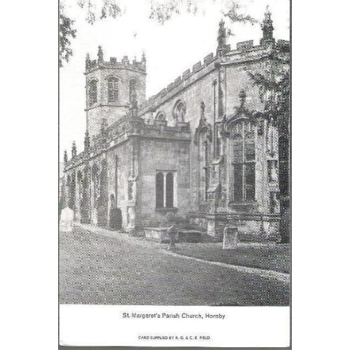 Hornby, Lancashire - St. Margaret's Parish Church - local postcard c.1960s