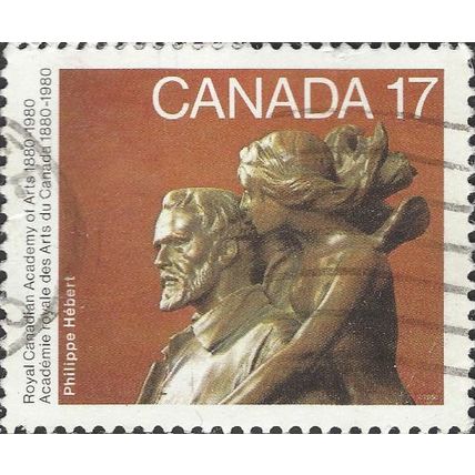 CANADA, Louis-Philippe Hebert, brown 1980, 17c