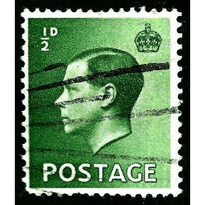 GB 1936 Edward VIII 0.5d Used SG457
