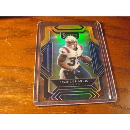 2021 Panini Select, 4-Die Cut Prizms, Red/Silver/Yellow, TRASK/HARRIS ++