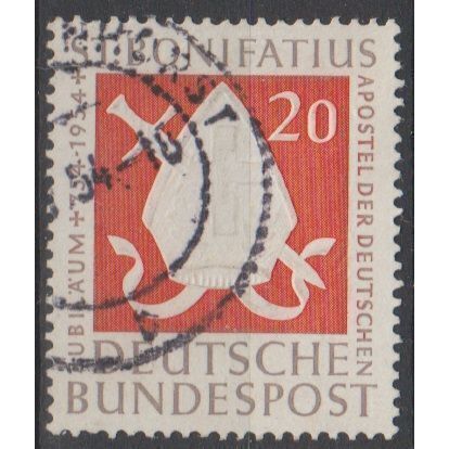 Mi: 199 used 1954 Cat € 5