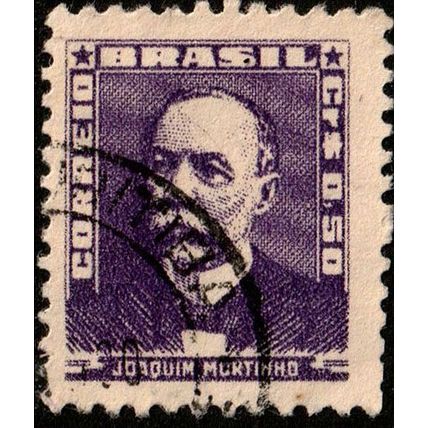 Brazil 1954 Personalities Joaquim Murtinho 0,50Cr Used Stamp