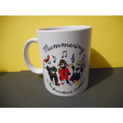 Mummering,A Newfoundland Tradition,Christmas Coffee,Tea Mug