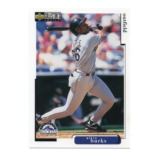MLB 1998 Collectors Choice - 86 Ellis Burks /Colorado Rockies