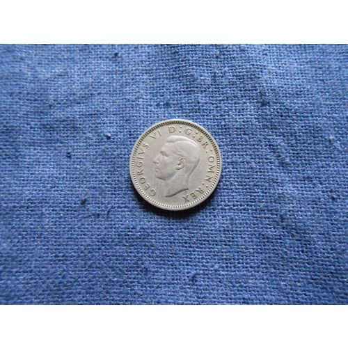 1949 BRITISH SIXPENCE COIN.