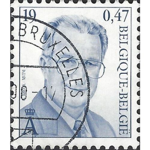 BELGIUM, King Albert II, blue 2000, €0.47, 19F