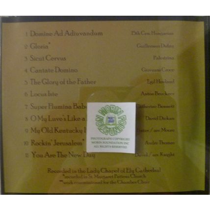 THE CATLIN GABEL SCHOOL CHAMBER CHOIR ENGLAND TOUR 1999 RARE MUSIC CD