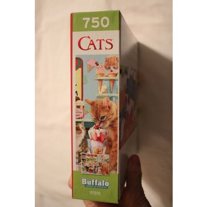 ICE CREAM RAIDERS 750 PIECE PUZZLE SEALED CATS KITTENS