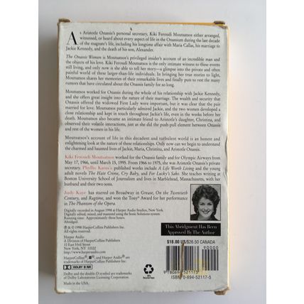 THE ONASSIS WOMEN (HARPER CASSETTE AUDIOBOOK, 1998)