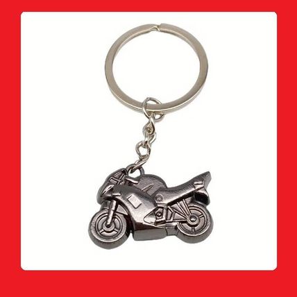 Motorcycle Keychain Metal Pendant Fashion Key Holder Ring AS SEEM