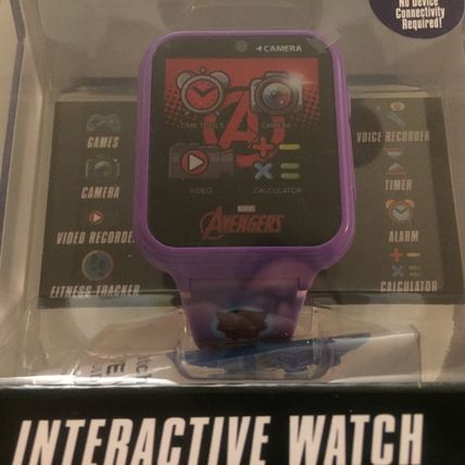 NEW Girls' Marvel Black Panther Interactive Smart Watch