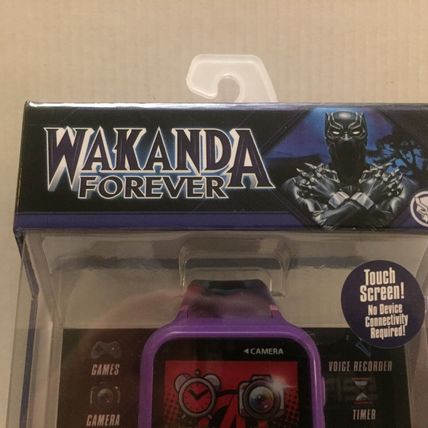 NEW Girls' Marvel Black Panther Interactive Smart Watch