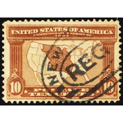 327, Used 10¢ VF/XF Well Centered Stamp ** Stuart Katz