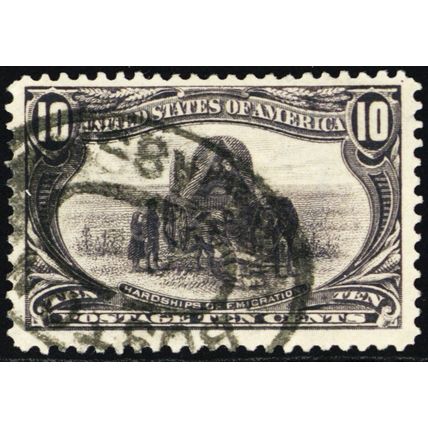 290, Used 10¢ VF Well Centered Stamp ** Stuart Katz