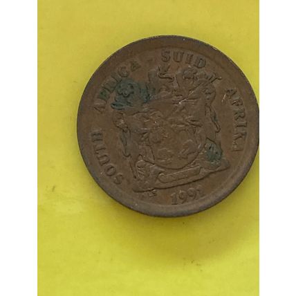 Umlaufmünze Südafrika 5 Cent 1991