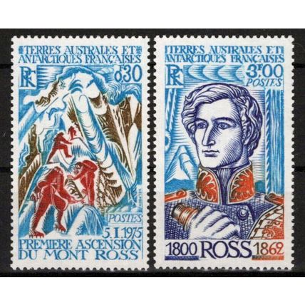 FSAT TAAF 64-65 MNH James Clark Ross Mount Ross Polar ZAYIX FSA-S0058M