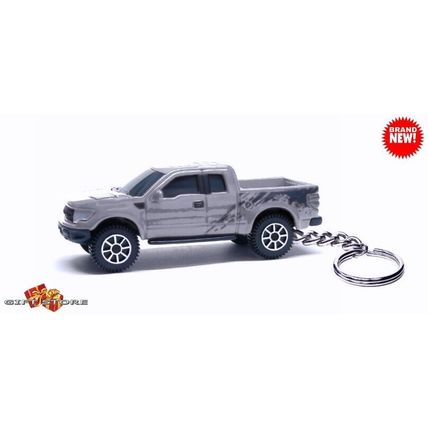 HTF KEYCHAIN SILVER FORD™ F150 RAPTOR CUSTOM Ltd. Ed. GREAT GIFT NOVELTY