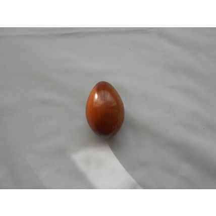 Vintage 1990's Glossy Wooden Egg