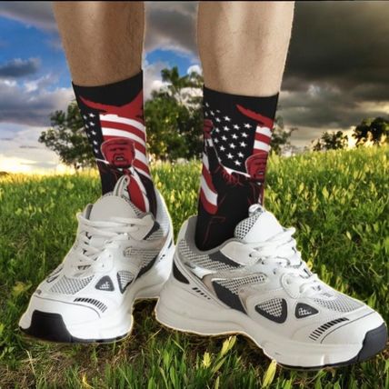 Trump Socks - Assassination Attempt - Stars & Strips