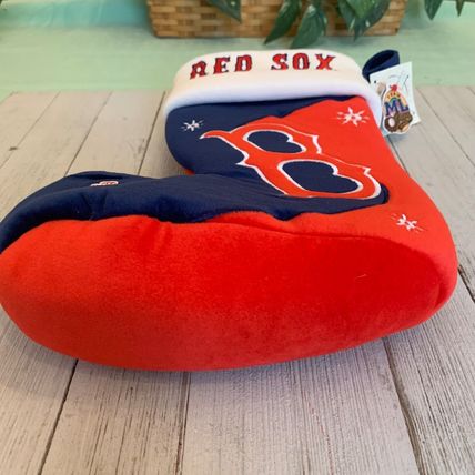 Boston Red Sox Christmas Stocking Team Beans Authentic Baseball XMAS MLB 10" NEW