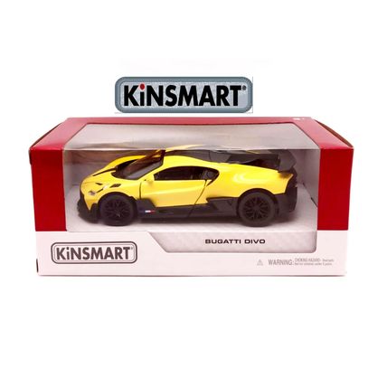 Bugatti Divo Car Model 1/36 (Yellow)