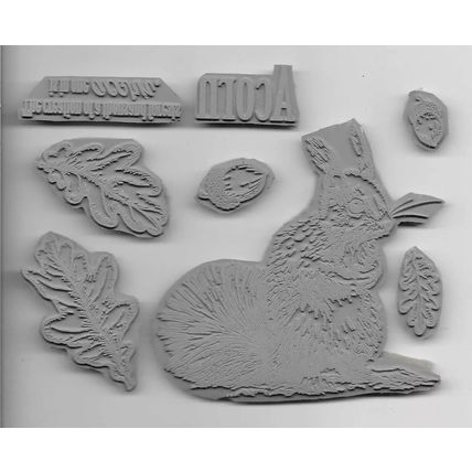 Sheena Douglass. Little Acorn Stamp Set. Stamping Cardmaking Scrapbooking Crafts
