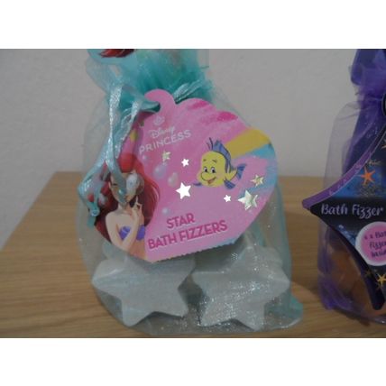 Disney Wish and Little Mermaid Bath Fizzers Brand New