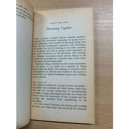 1973 "PARENTS CHILDREN & GOD" ANTHONY BULLEN RELIGIOUS PAPERBACK BOOK (LL)