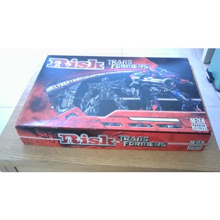 RISK - TRANSFORMERS: CYBERTRON WAR EDITION (Parker/Hasbro) 2007