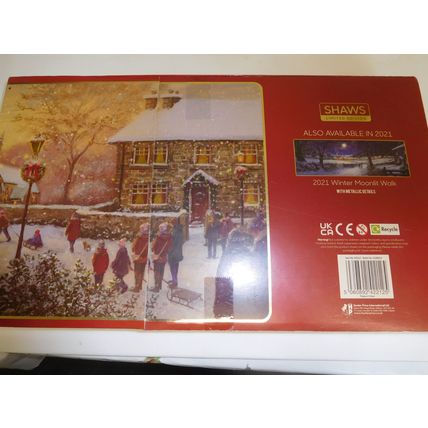 PANORAMIC jigsaw puzzle limited edition CAROLS AROUND THE CHRISTMAS TREE