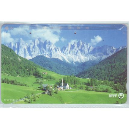 Alpi Dolomites Japan NTT Phone Card