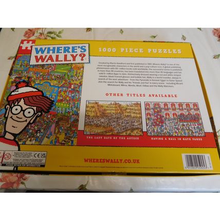 1000 piece jigsaw puzzle Wheres Wally THE WILD WILD WEST new