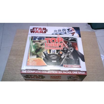 STAR WARS TOP TRUMPS TOURNAMENT - SIX PACKS, ONE SAGA.