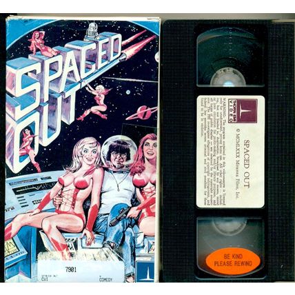 1979’s SPACED OUT rare VHS tape sci-fi sex comedy