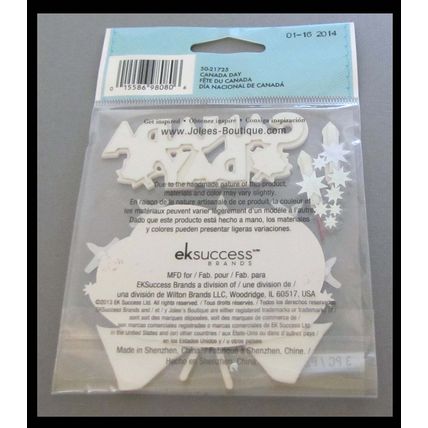 Jolee's Boutique Canada Day Flag Fireworks Stickers