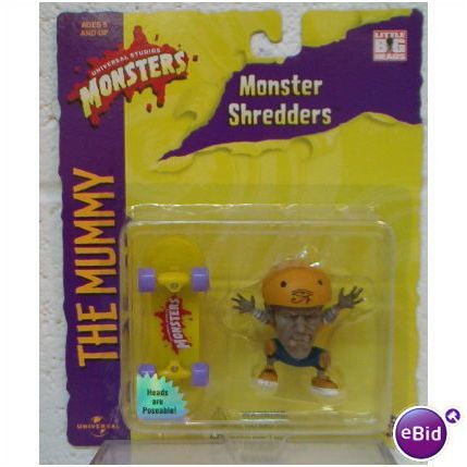 UNIVERSAL STUDIOS : MONSTER SHREDDERS ' THE MUMMY ' figure