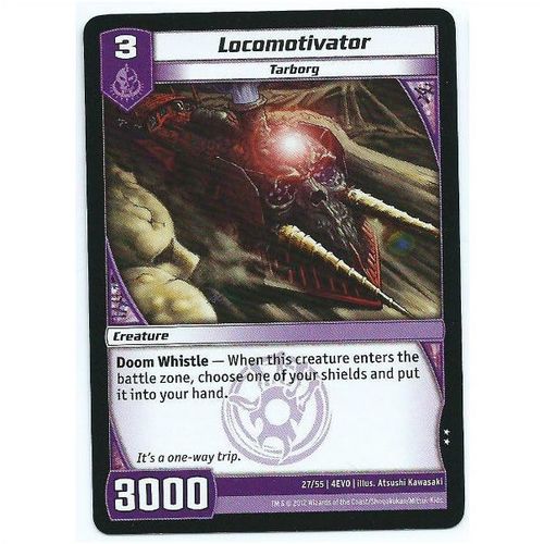 Kaijudo - Evo Fury - 27/55 - Locomotivator