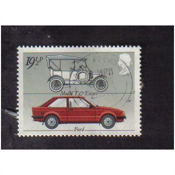 1982 GB BRITISH MOTOR CARS 19 1/2P F/U SG1199