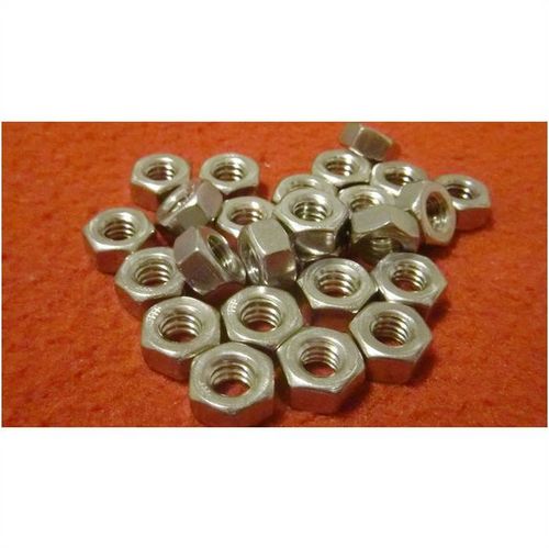 50 Pack Stainless Steel Hex Nuts 1/4-20