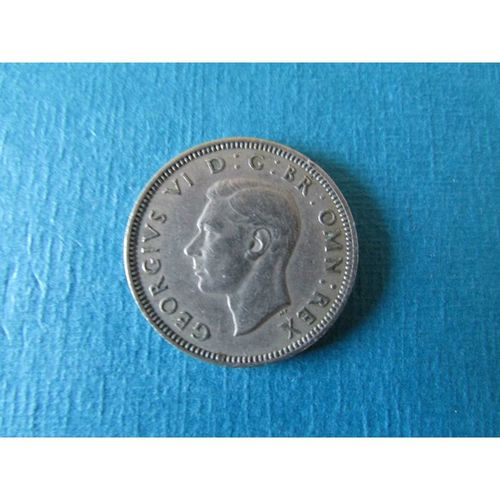 1951 GEORGE VI SCOTTISH SHIELD ONE SHILLING. Z