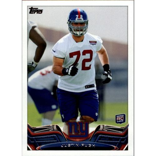 2013 Topps Football Justin Pugh-Rookie