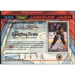 1991 Topps Stadium Club Jaromir Jagr #343