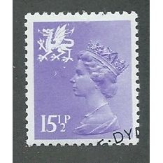 1982 15.5P 'WALES' MACHIN REGIONAL FINE USED (EBID50-370)