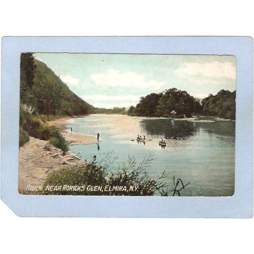 New York Elmira Chemung River Near Roricks Glen ny_box3~992