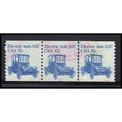 Used 1906 17c Electric Auto Very Fine PNC 6/3 PA2386